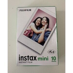 Genuine Fuji Film Instax Mini Instant Film 10 Sheets Exp Date 12/2026 New Sealed